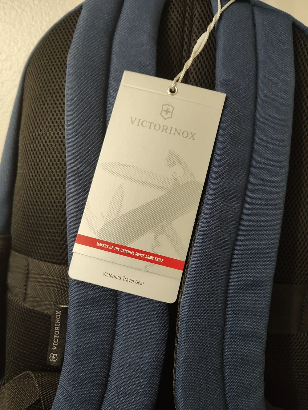 Victorinox Navy and Black Quilted 16